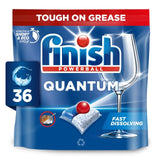 Finish Quantum All in One Dishwasher Tablets Regular 36 tablets - British product