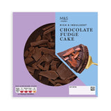 M&S Chocolate Fudge Cake 425g, imported from the UK