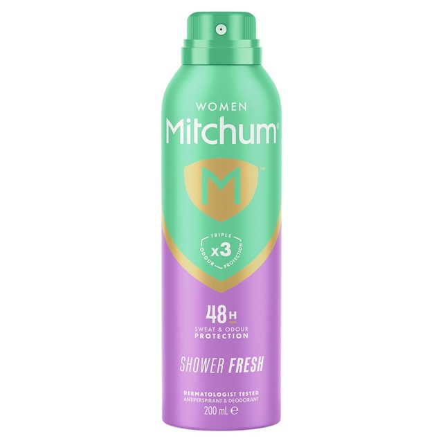 Mitchum Shower Fresh anti-perspirant deodorant spray 200ml, imported from the UK