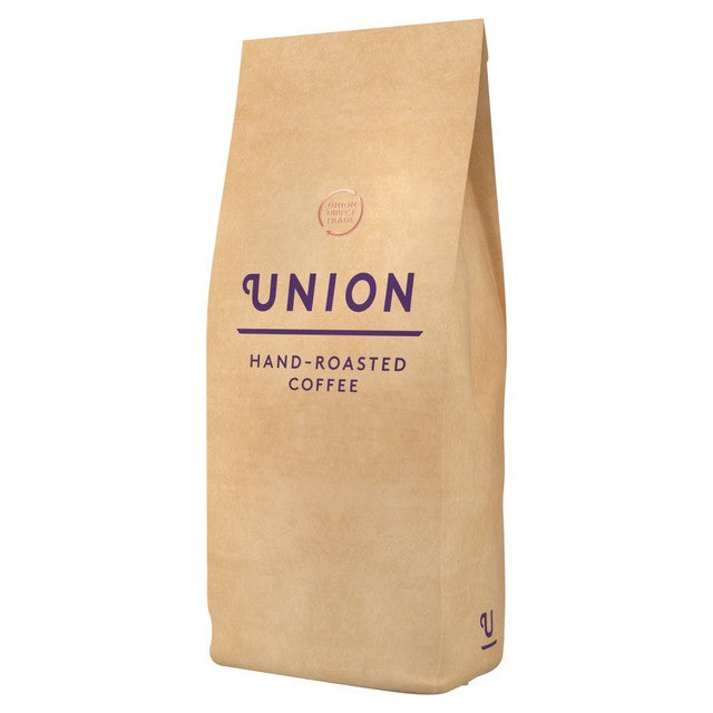 Union Hand-Roasted Organic Natural Spirit Blend wholebean coffee 1kg (British brand)