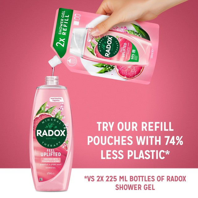 Radox Feel Uplifted shower gel mood boosting - British product