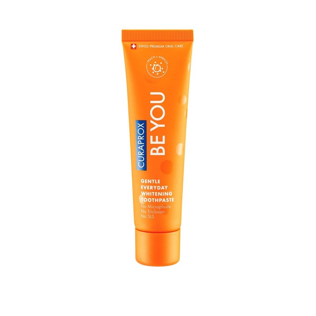 Curaprox BE YOU whitening toothpaste Peach Apricot 60ml - British product