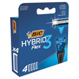 BIC Hybrid 3 razor blades 4-pack - British product