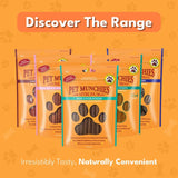 Pet Munchies Beef Liver Dog Treats 90g, imported from the UK