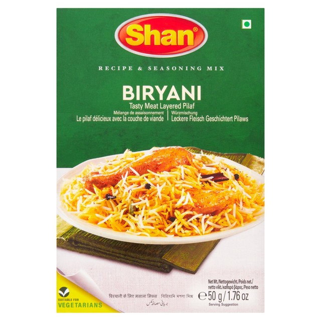 Shan Biryani Masala spice mix (British brand)