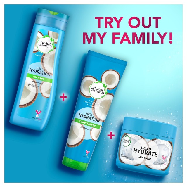 Herbal Essences Hello Hydration shampoo 400ml, UK version