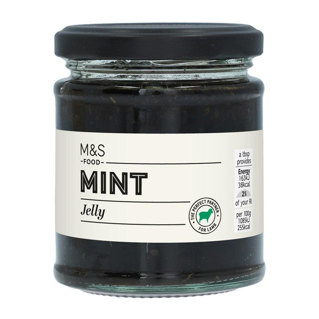 M&S mint jelly 215g, imported from the UK