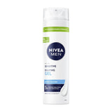 Nivea sensitive shaving gel with 0% alcohol 200ml, imported from the UK