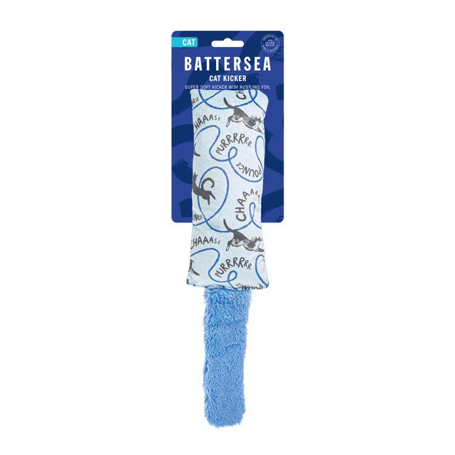 Rosewood Battersea Catnip Kicker Geo Print cat toy 30cm - British product