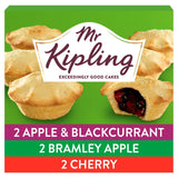 Mr Kipling assorted fruit pies 6 pack, imported from the UK