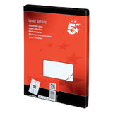 Office Team multipurpose labels bright white 99x34mm 1600 labels, imported from the UK