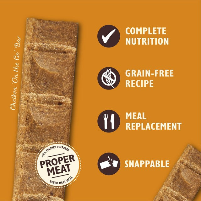 Lily's Kitchen chicken dog treat bars 3 x 40g, UK version