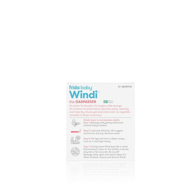 Frida Baby Windi Gaspasser gas relief tubes 10ct - British product