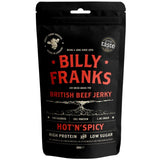 Billy Franks Hot 'N' Spicy Beef Jerky 30g - British product