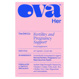 Ovaher Fertility  Pregnancy Support Food Supplement Capsules