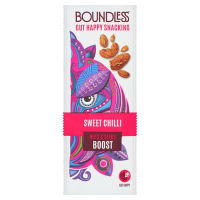 Boundless Süße Chilisauce Nüsse & Samen Boost Aktivierter Snack 25g