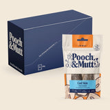Pooch & Mutt long-lasting fish hide chews 90g, imported from the UK