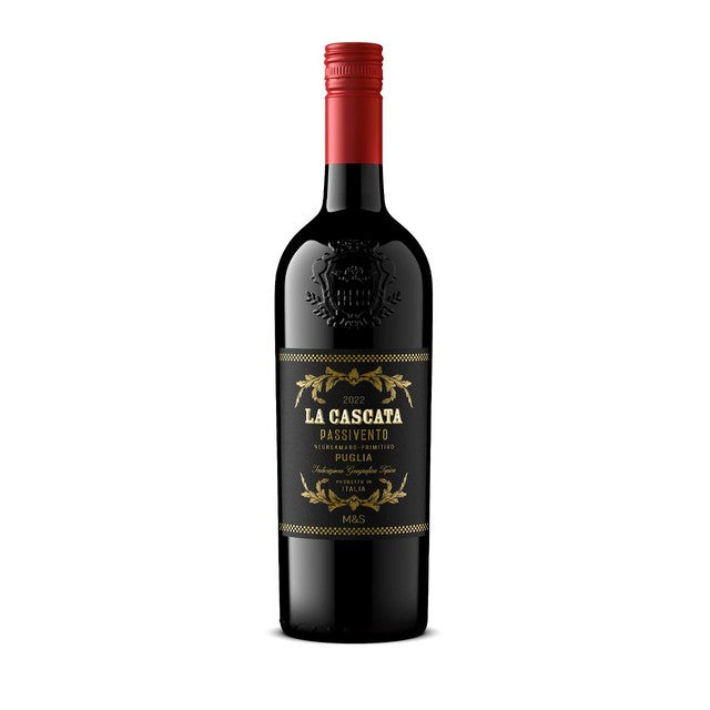M&S La Cascata Appassimento Red Wine 75cl, imported from the UK