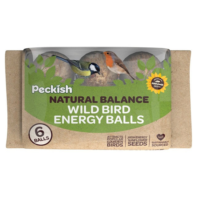 Peckish Natural Balance wild bird energy balls, imported from the UK