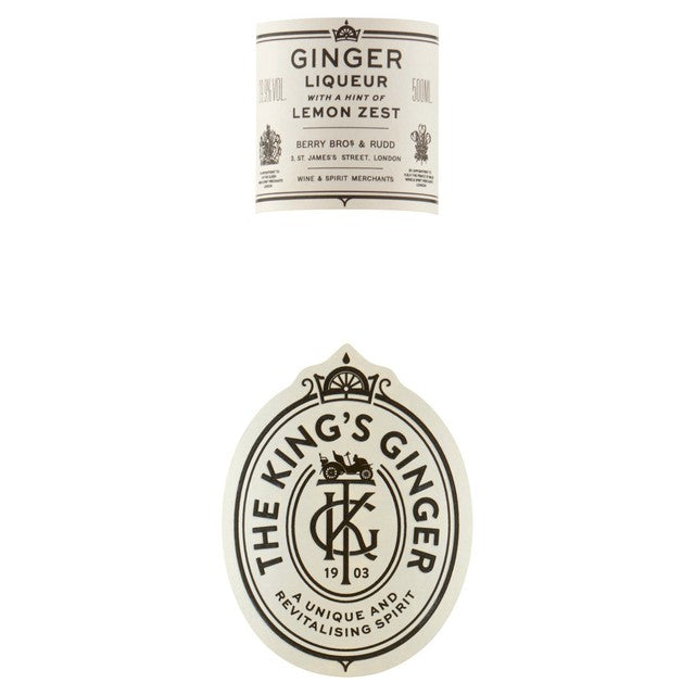 The King's Ginger ginger liqueur 50cl, UK version