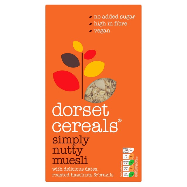Dorset Cereals Simply Nutty Muesli no added sugar 560g - British product