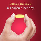 Seven Seas Cod Liver Oil Max Strength Omega-3 & Vitamin D Capsules 60 Capsules (British brand)