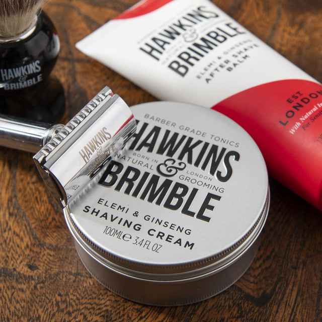Hawkins & Brimble shaving cream 100ml, UK version