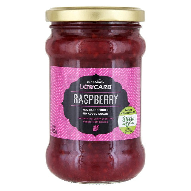 Carbzone Low Carb Raspberry Jam 320g - British product