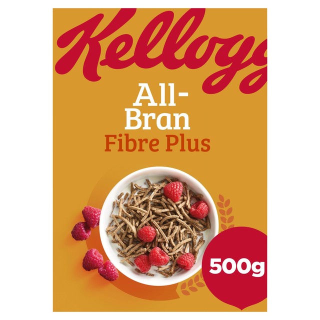 Kellogg's All-Bran Fibre Plus cereal 500g, UK version