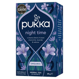 Pukka Herbal Tea Night Time Chamomile 20 Bags, imported from the UK