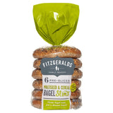 Fitzgeralds multiseed bagel thins 6 pack - British product