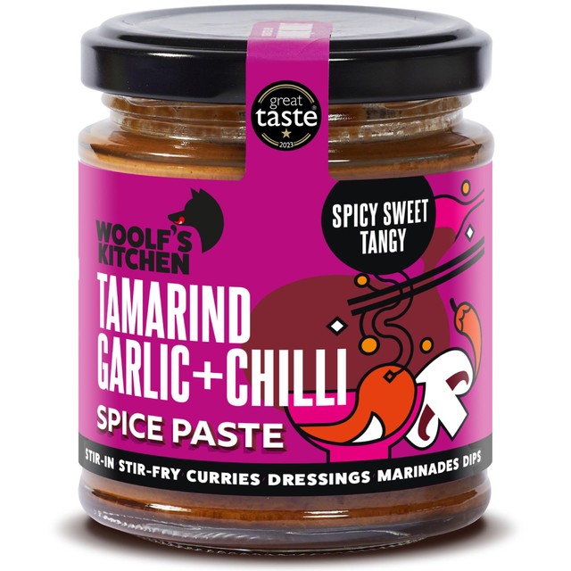 The Woolf's Kitchen tamarind, garlic and chilli spice paste 190g (British brand)