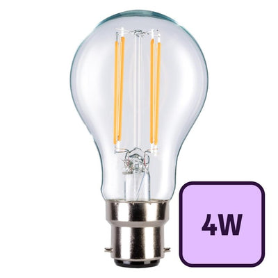 M&S TCP Glass Filament Classic Warm White Bayonet Light Bulb 4W- Buy online at McGrocer