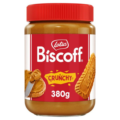 Tesco Lotus Biscoff Crunchy Caramelised Biscuit Spread 380g- Buy online at McGrocer