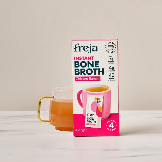 Freja instant chicken ramen bone broth - British product