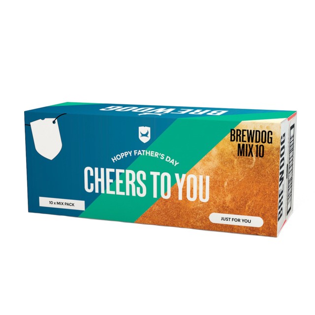 BrewDog Fathers Day mixed beer pack 10 x 330ml, UK version