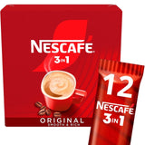 Nescafe Original 3in1 instant coffee mix 12 x 16g, imported from the UK