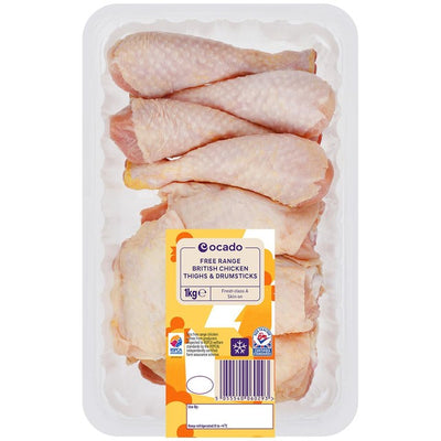 M&S Ocado Freiland-Britische Hähnchenschenkel & Keulen 1kg - Jetzt bei McGrocer online kaufen