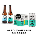 Days alcohol-free pale ale beer cans, 4 x 330ml - British product
