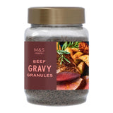 M&S beef gravy granules 200g, imported from the UK