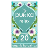 Pukka Relax Tea with Chamomile x20 tea bags, imported from the UK