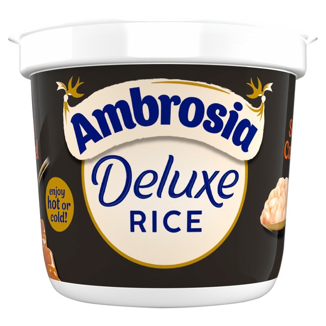 Ambrosia salted caramel rice pudding dessert pots 2 x 110g - British product