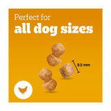 Pedigree puppy treats chicken chewy cubes 125g, imported from the UK