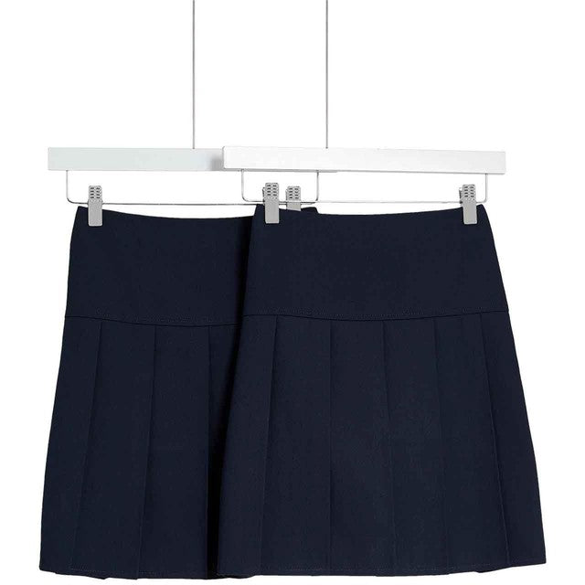 M&S pleated skirt navy 11-12 years, imported from the UK