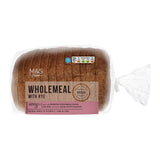 M&S wholemeal rye sliced bread loaf 400g, imported from the UK