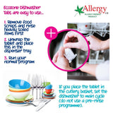 Ecozone Classic Dishwasher Tablets 72 Pack - British product