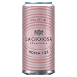 La Gioiosa Semi-Sparkling Rosé Wine 20cl Bottle, UK version