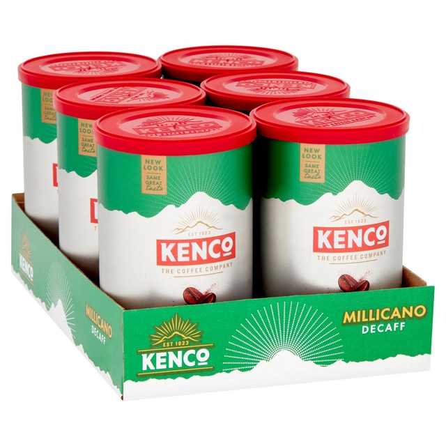 Kenco Millicano decaff wholebean instant coffee 100g, UK version