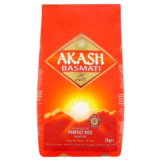 Akash aged Basmati rice 2kg - British product