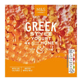 M&S Greek yogurt with honey 4x140g, imported from the UK